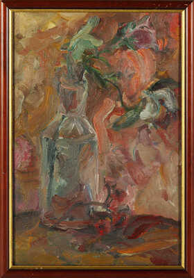 Курлев Е.П.. Ваза с розой 